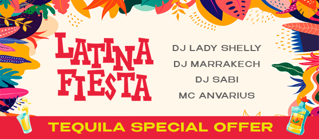Latina Fiesta.Dj Lady Shelly,Dj Marrakech,Dj Sabi,Mc Anvar