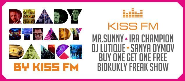 "Ready, Steady, Dance!" by Kiss Fm. MrSunny, Ira Champion, BOGOF, DJ Lutique, Sanya Dymov