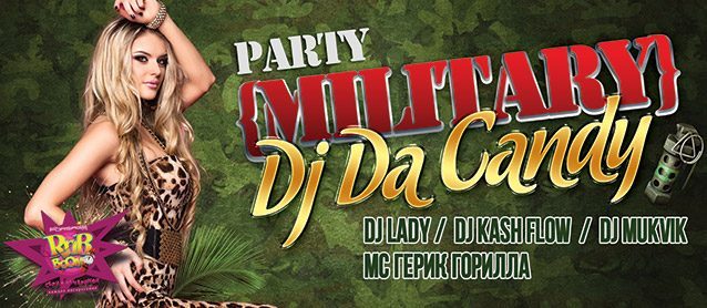RnB BooM. Military party.