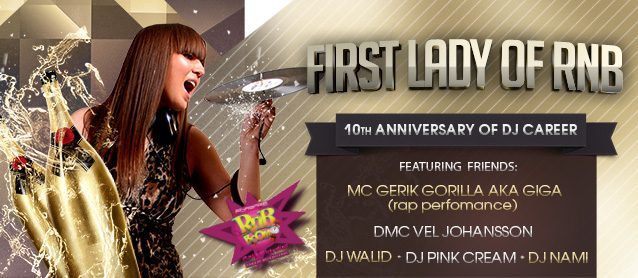 First Lady of RnB: 10th anniversary of career.