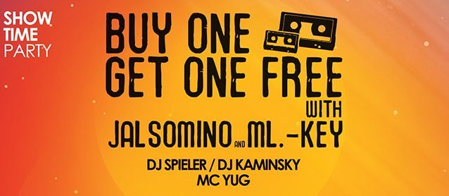 Showtime! Buy one get One free