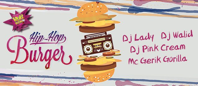 RnB BooM: Hip-hop burger.