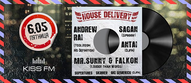 House delivery. Mr.Sunny & Falkon, Andrew Rai, Sagan, Antai, Mc Semenich (DjFM)