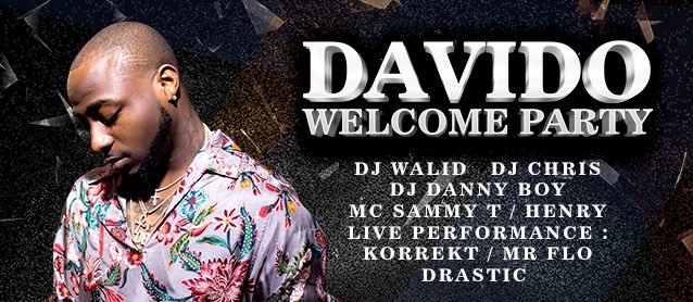 DAVIDO WELCOME PARTY