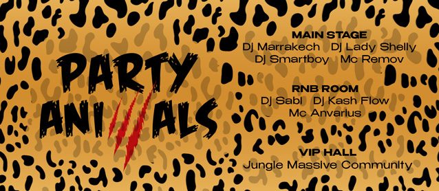 Party Animals. Dj Marrakech, Dj Lady Shelly, Dj Smartboy, Mc Remov